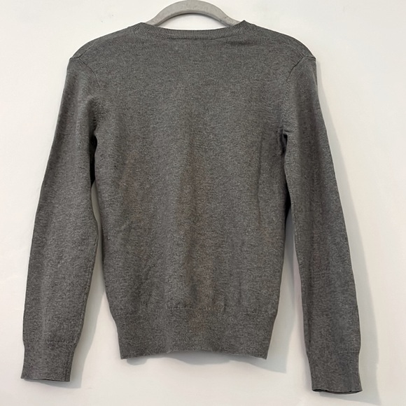1901 Boys V-Neck Cashmere Sweater - Picture 3 of 9